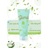 Sữa rửa mặt Trà Xanh & Rau Má Yumii cosmetics