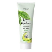 Sữa Rửa Mặt Trà Xanh  Và Chanh  Love Nature Oriflame 34841 Cho Da Dầu