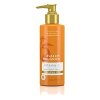 Sữa rửa mặt trắng da cho làn da tươi sáng từ VitaminC vỏ cam hữu cơ USDA [HÀNG-MỸ] AVALON-ORGANICS Cleansing-Gel