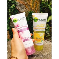 Sữa rửa mặt trắng da Garnier Natural Thái Lan 100ml