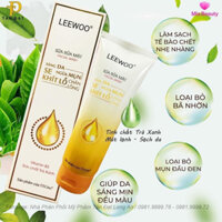 Sữa rửa mặt trắng da ngừa mụn se khít lỗ chân lông Leewoo Titione 100g - Marisa beauty