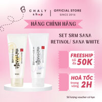 Sữa rửa mặt trắng da Sana Nameraka Honpo Medicated White Cleansing Face Wash 150g Nhật