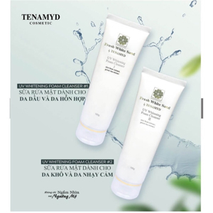 Sữa rửa mặt trắng da Tenamyd Whitening Foam Cleanser
