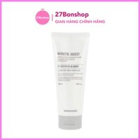 Sữa rửa mặt trắng da White Seed Exfoliating Foam Cleanser