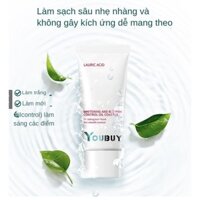 Sữa rửa mặt trắng da YOUBUY - YOUBUY tẩy tế bào chết, kiểm soát dầu, làm sạch bụi bẩn, không gây kích ứng cho da