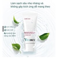 Sữa rửa mặt trắng da YOUBUY - YOUBUY tẩy tế bào chết, kiểm soát dầu, làm sạch bụi bẩn, không gây kích ứng cho da