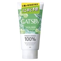 Sữa rửa mặt trị mụn dành cho nam Gatsby Facial Wash Acne Care Foam 130g