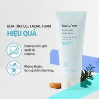Sữa Rửa Mặt Trị Mụn Innisfree Bjia Trouble facial foam - Hàng Chính Hãng