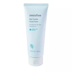 Sữa rửa mặt trị mụn Jejubija Anti-trouble Facial Foam Innisfree 50ml