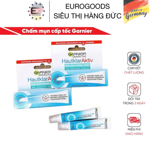 Sữa rửa mặt trị mụn kèm bàn chải Garnier Hautklar Aktiv