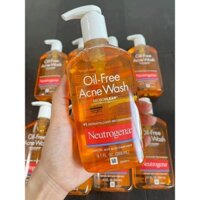 Sữa Rửa Mặt Trị Mụn Neutrogena Oil-Free Acne Wash 269ML