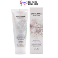 Sữa rửa mặt tuyết trắng da có hạt massage Dabo White Tree Snow Flake 150ml