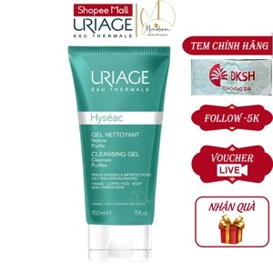Sữa rửa mặt Uriage Hyséac Cleansing Gel 150ml