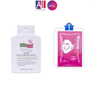 Sữa rửa mặt và body cho da nhạy cảm Sebamed Liquid Face & Body Wash SSS01D 50ml