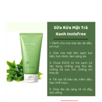 Sữa Rửa Mặt Và Kem Chống Nắng và Sữa Rửa Mặt InnisFree