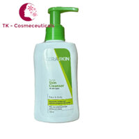 Sữa Rửa Mặt Và Tắm Ceraskin Gentle Skin Cleanser Dịu Nhẹ Dành Cho Mọi Loại Da Người Lớn Và Trẻ Em - 150ml