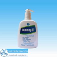 Sữa rửa mặt và tắm Gammaphil sạch nhờn,ngừa mụn 500ml