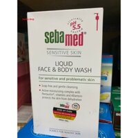 Sữa Rửa Mặt Và Tắm Toàn Thân Sebamed Face & Body Wash 300ml