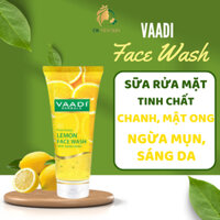 Sữa Rửa Mặt VAADI Lemon Face Mash Tinh Chất Chanh Mật Ong Ngừa Mụn Làm Sáng Da 60ml