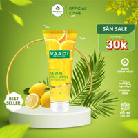 Sữa Rửa Mặt VAADI Lemon Face Mash Tinh Chất Chanh Mật Ong Ngừa Mụn Làm Sáng Da 60ml