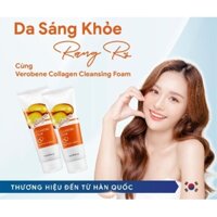 Sữa rửa mặt Verobene Collagen - Hàn Quốc