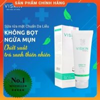 SỮA RỬA MẶT VISKIN TINH CHẤT TRÀ XANH [Green tea gel cleanser]