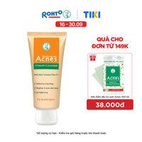 Sữa rửa mặt vitamin làm sáng da, mờ sẹo thâm dạng kem Acnes Vitamin Cleanser 100g