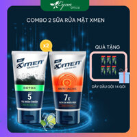 Sữa Rửa Mặt X-MEN 100G Detox/Sáng Da/Ngừa mụn/Kiểm Soát Nhờn/Mát Lạnh