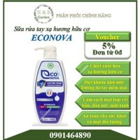 Sữa rửa tay xạ hương hữu cơ organic Econova làm sạch diệt khuẩn khử mùi,dưỡng da tay mềm mại,không khô da,lưu hương lâu