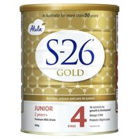 Sữa S-26 Gold Junior số 4 900g (2 tuổi trở lên)