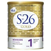 Sữa S-26 Gold Newborn số 1 (0-6 tháng) 900g