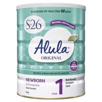 Sữa S26 Original số 1 Alula Newborn Infant 900g (0-6 tháng)