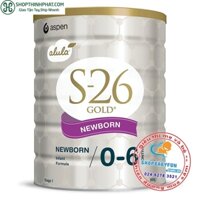 Sữa S26 Úc số 1 mẫu mới cho bé từ 0-6 tháng