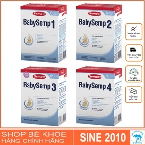Sữa bột Semper 1 - hộp 800g (dành cho trẻ từ 0-6 tháng tuổi)