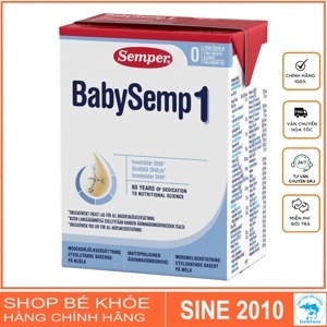 Sữa bột Semper 1 - hộp 800g (dành cho trẻ từ 0-6 tháng tuổi)