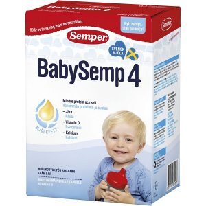Sữa Semper BabySemp số 4 của Thủy Điển cho trẻ từ 1 đến 5 tuổi hộp 800g