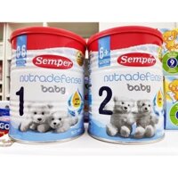 Sữa Semper nga 400g số 1,2