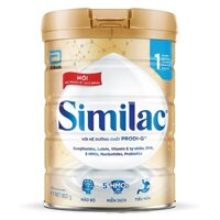 Sữa Similac 1 (0-6 tháng) 900g ( GANGLIOSIDES)