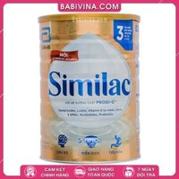 Sữa Similac 3 1.7 kg IQ Plus HMO | Trẻ 1-2 Tuổi, Phát Triển Toàn Diện | Mua Similac 3 Chính Hãng Abbott, Giá Rẻ Nhất Tại Babivina