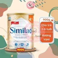 Sữa Similac 4 Abbott lon 900g Dinh Dưỡng 5G dành cho trẻ từ 2-6 tuổi.