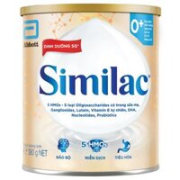 Sữa Similac 5G+ Số 0 380g Chính Hãng