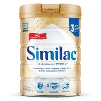 Sữa Similac 5G số 3 900g (cho bé 1-2 tuổi)