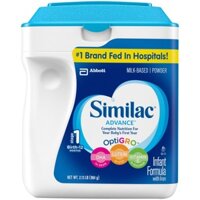 Sữa Similac Advance OptiGRO HMO NON-GMO cho bé từ 0 – 12 tháng tuổi, hộp 964g của Mỹ