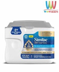 Sữa Similac cho bé từ 0-12 tháng Similac 360 Total Care 5 HMO Prebiotics 584g