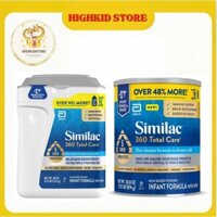 Sữa Similac cho bé từ 0-12 tháng Similac 360 Total Care với 5 HMO Prebiotics 873g và 1.13kg Mỹ