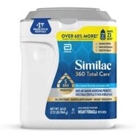 Sữa Similac cho bé từ 0-12 tháng Similac 360 Total Care 5 HMO Prebiotics 964g