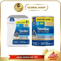 Sữa Similac cho bé từ 0-12 tháng Similac 360 Total Care với 5 HMO Prebiotics 873g và 1.13kg Mỹ