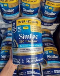 Sữa Similac cho bé từ 0-12 tháng Similac 360 Total Care 5 HMO Prebiotics 874g