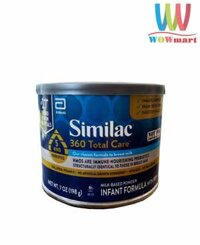 Sữa Similac cho bé từ 0-12 tháng Similac 360 Total Care 5 HMO Prebiotics 198g