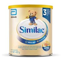 Sữa Similac Eye-Q số 3 (HMO) 400g (1-2 tuổi)